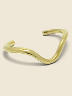 Flow Cuff Bracelet - Bronze