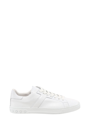 Tod's Logo Embossed Lace-up Sneakers