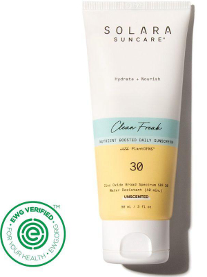 Clean Freak Nutrient Boosted Daily Sunscreen (unscented)