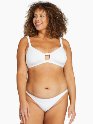 Lennon Bralette - White Ecolux