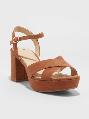 Women's Gabriella Platform Heel Pumps - A New Day™