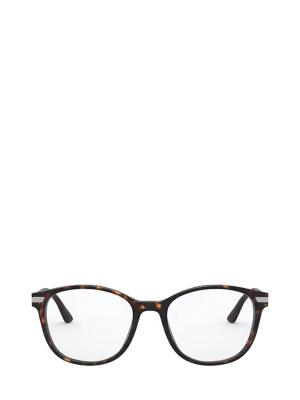 Prada Eyewear Round Frame Glasses