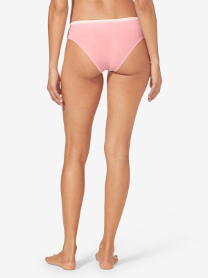 Women's Air Mesh Trim Cheeky