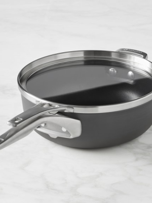Calphalon Premier Space-saving Hard-anodized Nonstick Chef's Pan With Cover