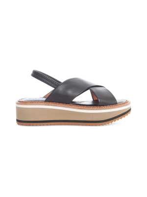 Clergerie Slingback Chunky Sandals