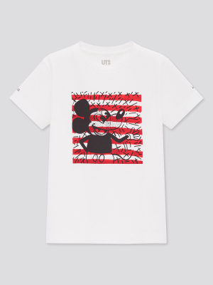 Kids Mickey Mouse X Keith Haring Ut (short-sleeve Graphic T-shirt)