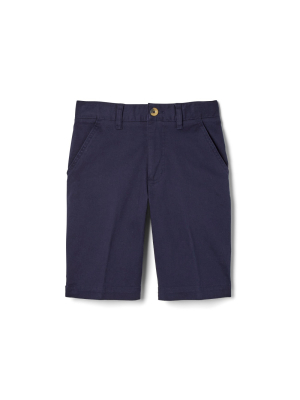 French Toast Young Men's Uniform Chino Shorts - Navy