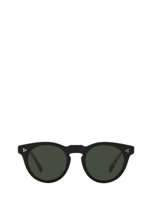 Oliver Peoples Round Frame Sunglasses