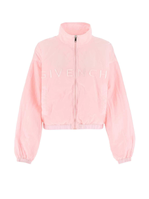 Givenchy 4g Logo Embroidered Jogger Jacket