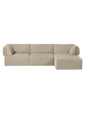 Wonder Sofa: 3 Seater With Chaise Lounge