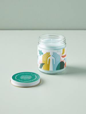 Ethics Supply Co. Relief Glass Jar Candle