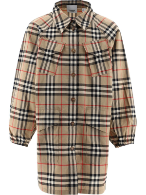 Burberry Kids Vintage Check Shirt Dress