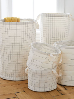 Collapsible Stitched Baskets