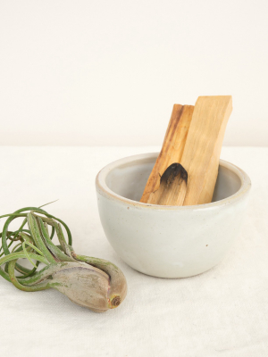 Large Stoneware Smudge Bowl