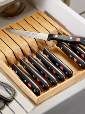 Wüsthof ® Gourmet In-drawer Steak Knife Set