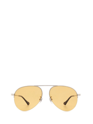 Gucci Eyewear Aviator Framed Sunglasses