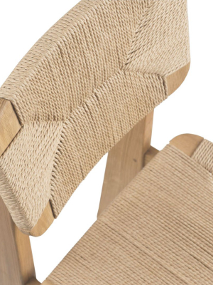 C-chair Dining Chair - Unupholstered, Paper Cord