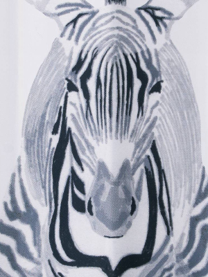 Zebra With Balloon Shower Curtain - Allure Home Creation