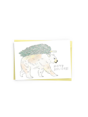 Holiday Bear Card