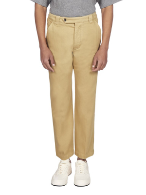 Kenzo Straight-leg Cropped Trousers