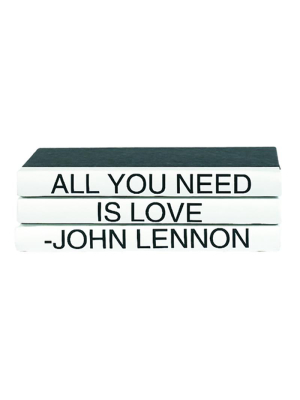 Blu Books - Quotations Series: John Lennon / "all You Need Is Love"