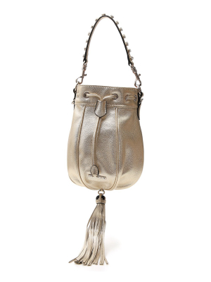 Miu Miu Tassel Detail Bucket Bag