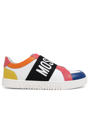 Moschino Logo Strap Low-top Sneakers