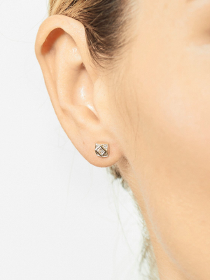 Sabina Earrings | White Diamonds