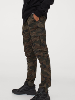 Cotton Cargo Joggers