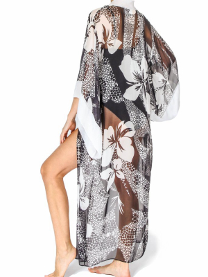 Silk Printed Kimono