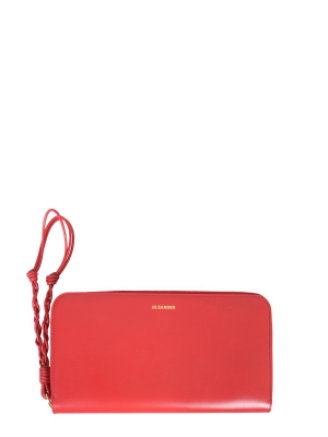 Jil Sander Zip Around Continental Wallet