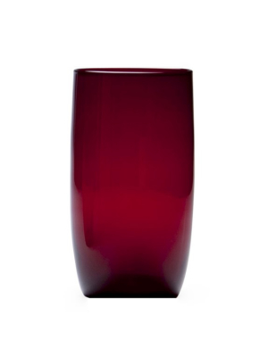 Ruby Gala Tall Tumblers, Set Of 6