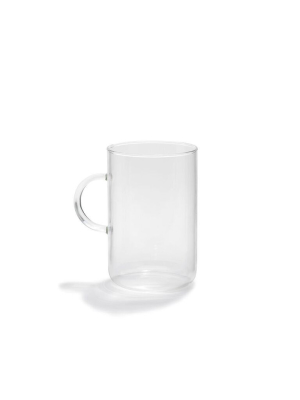 Large German Glass Mug