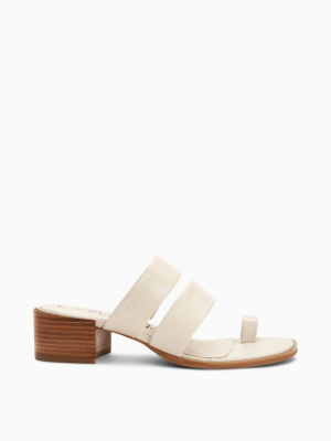 Pegga Nappa Leather Mule