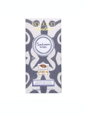 Rococo Chocolates Artisan Bar 2020 White Cardamom 70g