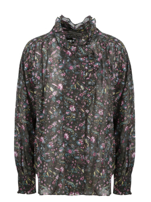 Isabel Marant Étoile Pamias Floral Printed Blouse