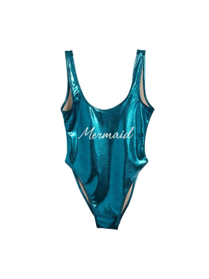 Mermaid [metallic Swimsuit]