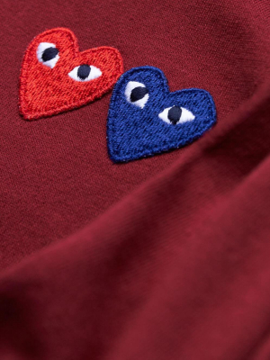 Double Heart Patch T-shirt