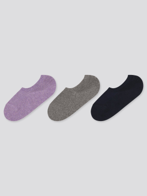 Women Mesh Footsies (3 Pairs)