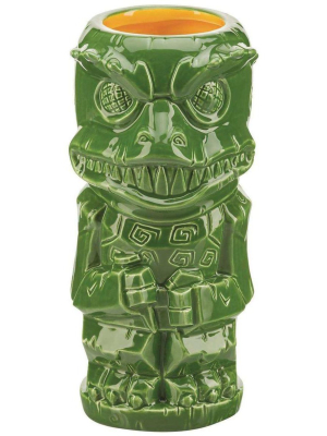 Beeline Creative Star Trek: Tos Gorn 20oz Geeki Tikis Mug, Green