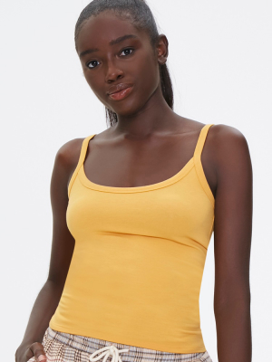 Basic Cotton-blend Cami