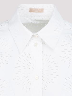 Alaïa Embroidered Shirt