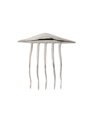 Obi Hair Comb - Silver