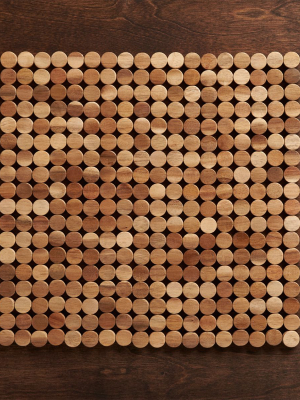 Wood Dot Placemat