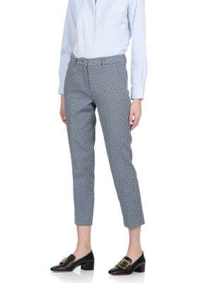 Weekend Max Mara Floral Jacquard Pants