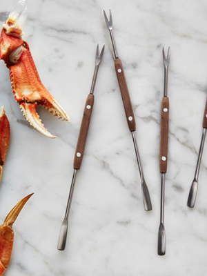 Williams Sonoma Seafood Picks, Set Of 4