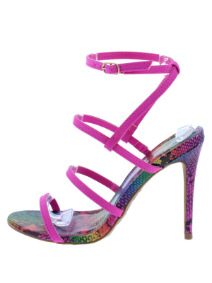 Dashing41 Hot Pink Women's Heel