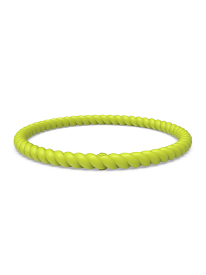 Braided Stackable Silicone Bracelet - Lightning