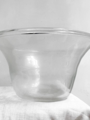 Blown Glass Large Bowl