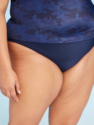 Women's Plus Size Medium Coverage Bikini Bottom - All In Motion™